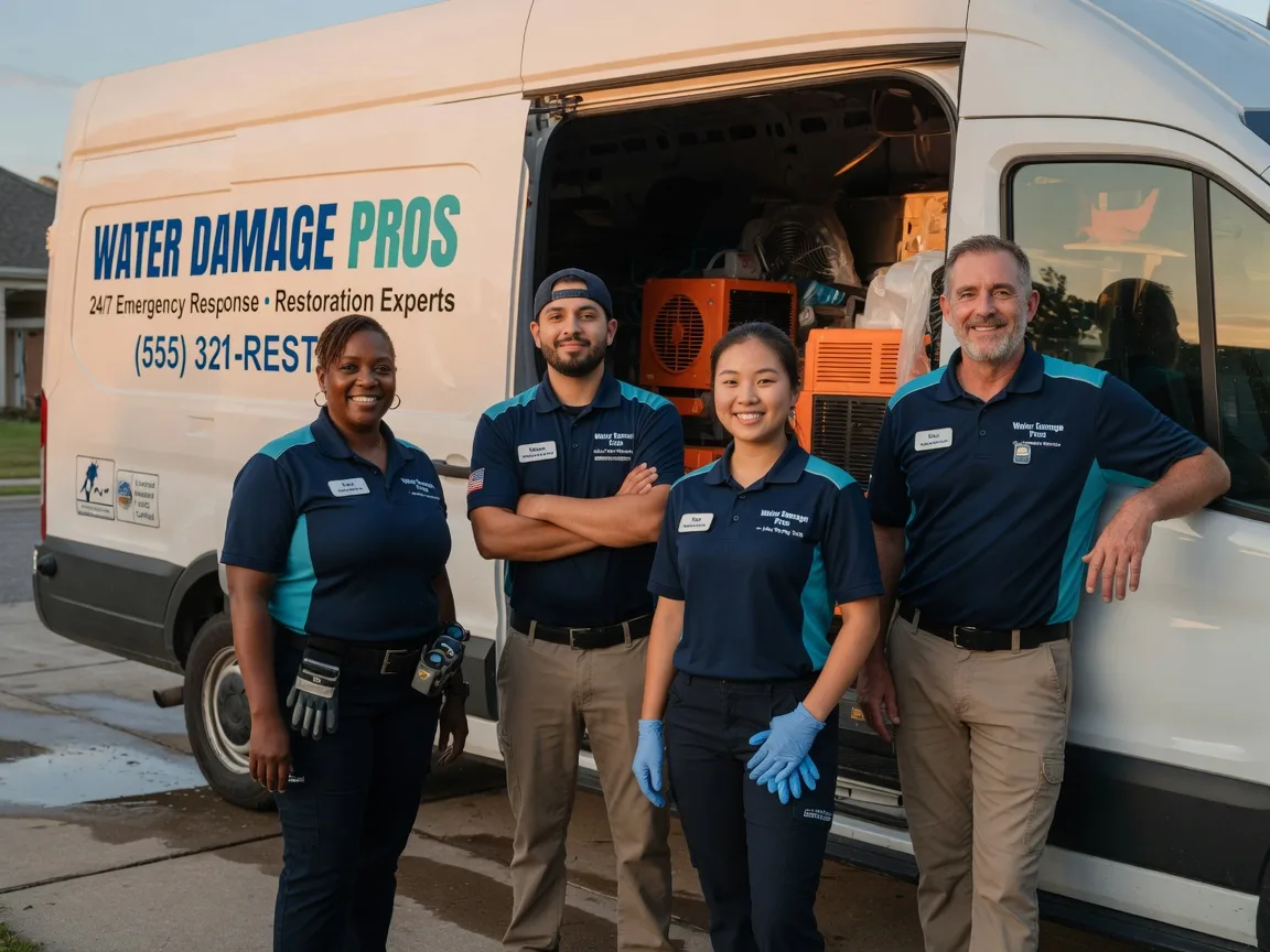 Water Damage Restoration company in Vendor, AR